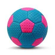توپ فوتبال فانتزی طرح لیزری رنگ آبی سایز2