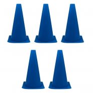 30 cm cone soccer barrier 5-digit package | Blue